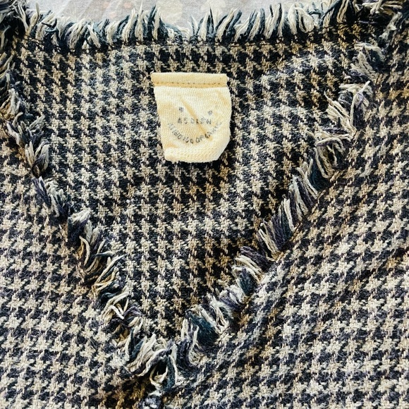 45 RPM Rby45rpm Japanese organic cotton houndstooth dress size 2 - Picture 4 of 7